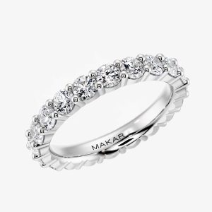 Round Diamond Comfort Eternity